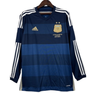 Camiseta Retro Selección Argentina 2014 Manga Larga | Visitante