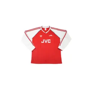 Camiseta Retro Arsenal Football Club 1989/90 Manga Larga
