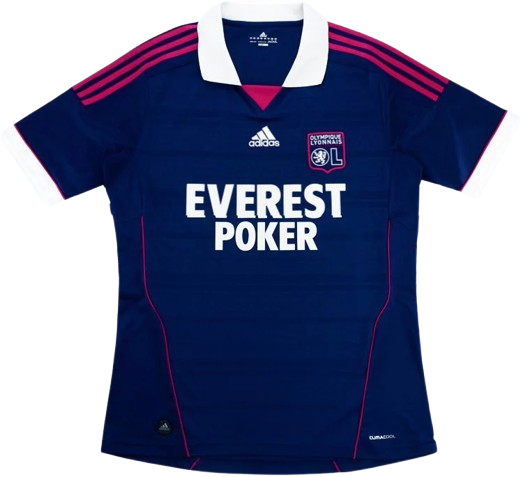 Camiseta Retro Olympique de Lyon 2011/12 Camiseta Retro Olympique de Lyon 2011/12
