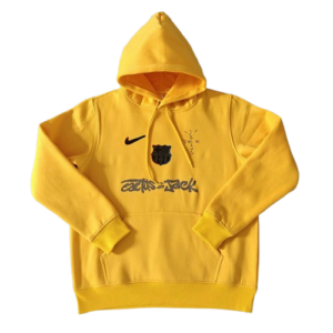 Hoodie FC Barcelona x Travis Scott | Amarillo